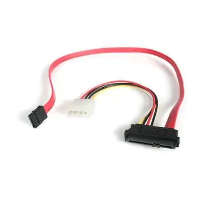 £2.99 • Buy Serial ATA Power HDD DVD Adapter Lead + SATA Combo Data Cable To 4 Pin IDE Molex