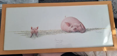 £4 • Buy Warwick Higgs Trotters Framed Picture