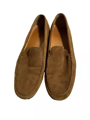 Polo  Ralph Lauren Allon  Men's 10.5D Brown Suede Slipper Shoes • $20