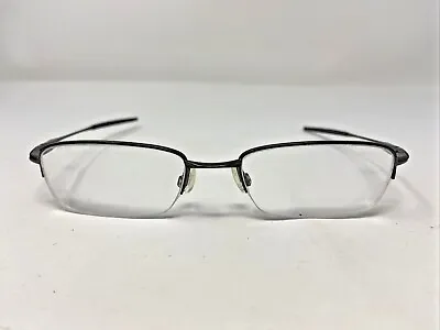 Oakley Eyeglasses Frames OX3144-0253 Spoke 0.5 53-19-140 Pewter Half Rim 4442 • $48