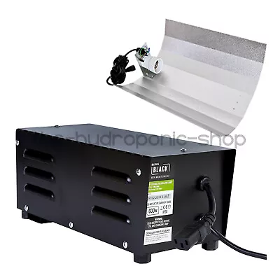 £49.95 • Buy Lumii 600W Black Alloy Metal Vented Ballast With Euro Shade