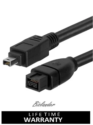 BIZLANDER Firewire Cable 1394B 800-400 IEEE 9 Pin To 4 Pin I.link DV Cable  KK89 • $11.18