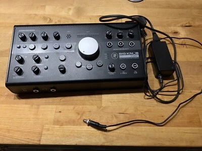 £80 • Buy Mackie Big Knob Studio Plus 24 Bit Portable Analogue Out USB Audio Interface