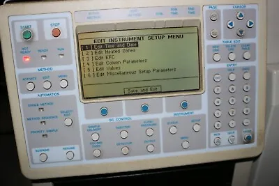 Varian Display Screen/Front Panel Assy/Keyboard For CP-3800 Gas Chromatography • $315