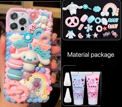 3D Charms Phone Case Cover Kits DIY Materials Handmade Crafts Set • $25