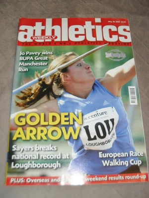 £0.99 • Buy Athletics Weekly Issue May 24th 2007, Jo Pavey