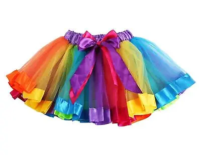 Fancy Dress TUTU Skirt Petticoat 1980s Costume Colour Options Ladies Skirt LOT • £6.99