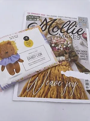 Mollie Makes Weave Joy Issue #109 With Included Dandy Lion Kit • $16.95
