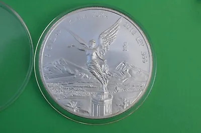 Mexico - 2012 - 5 Oz. .999 Silver Libertad Onza - UNC W/ Capsule • $239.89