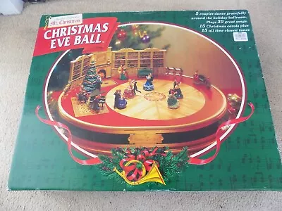 Mr. Christmas Christmas Eve Ball Musical Dancing Figurines Plays 30 Songs • $99.95