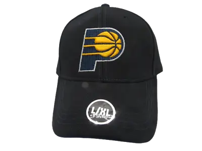 New Indiana Pacers Mens Sizes S/M-L/XL Black Flexfit Hat • $8.85
