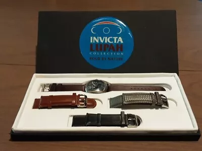 Invicta Lupah Collection Watch 3 Band Replacements - Needs Battery  • $99.95