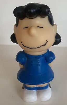 Vintage Peanuts United Feature Syndicate Rubber Squeaky Lucy Toy. • $6
