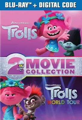 Trolls / Trolls World Tour 2-Movie Collection [Blu-ray] • $7.78