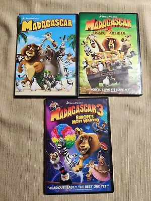 Madagascar 1. 2. 3 Dvd • $9.99