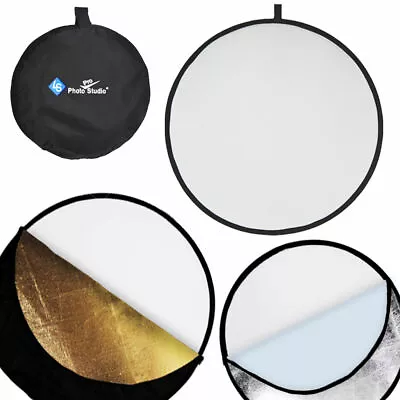 Photography 5 In 1 Photo Studio Multi Photo Disc Collapsible Light Reflector 43  • $28.10
