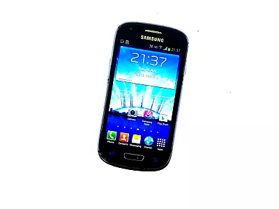 Samsung Galaxy S3 Mini 8GB Unlocked Blue Mini Average Condition Grade C 959 • £11.99