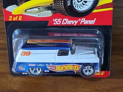 Hot Wheels RLC '55 Chevy Panel Racing Team Real Riders Series 6 #7080 Of 11000 • $36