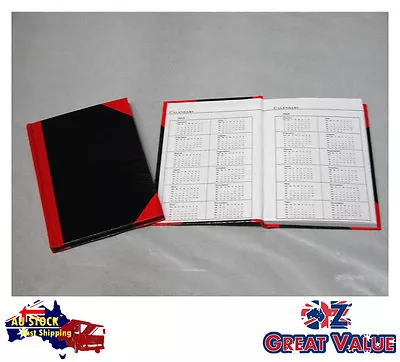 A6 Notebook Hard Cover 120 Sheets Office School Home Travel Portable TOM-F418A • $2.99