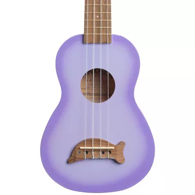 Kala Makala® Dolphin Soprano Ukulele - Purple Burst Dolphin • $69