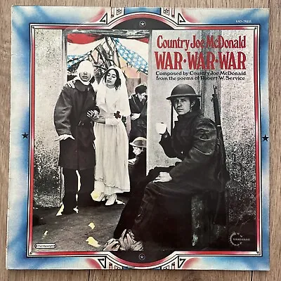 Country Joe McDonald - War War War - Original UK Vanguard LP (1971) EX/VG+ • £11.99