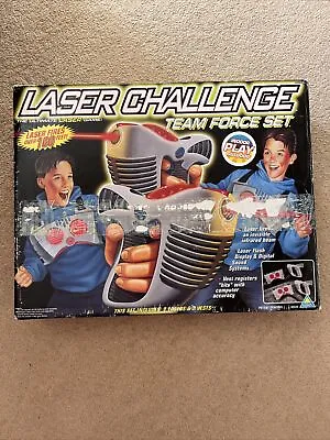 £25 • Buy Laser Challenge Team Force Set Vintage Gaming Laser Tag / Sega Lock On / Rare