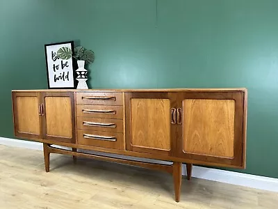 Retro/Vintage Mid Century Teak G Plan Fresco Long Sideboard -COURIER • £725