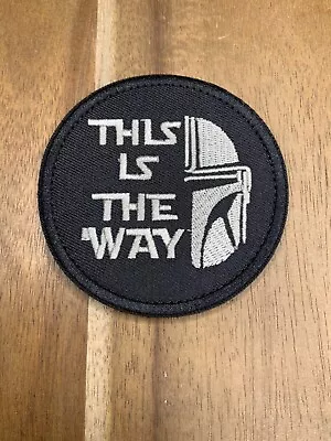 Mandalorian Patch Hook Loop Tactical Morale Bounty Hunter This Is The Way • $6.29