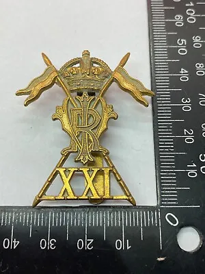 Original WW1 British Army - 21st Lancers Cap Badge • $42.42
