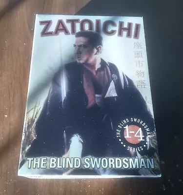 Zatoichi The Blind Swordsman. Volumes 1-4. DVD Box Set. 2006.  4-Disc Set • $30
