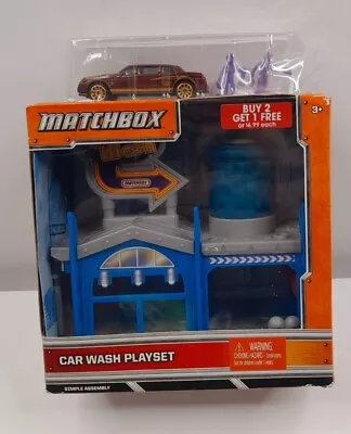 2012 Matchbox Car Wash Playset Brand New Sealed Damaged Box • $7.20