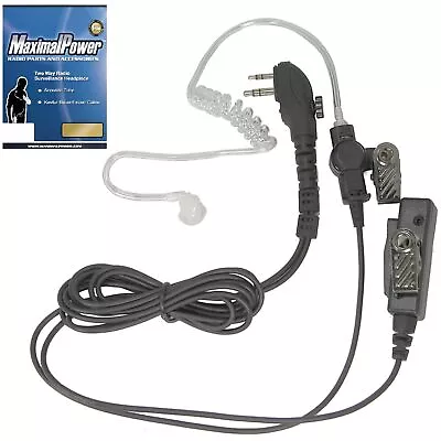 PTT Mic Headset Earpiece For Hytera PD502 PD550 PD562 TD562 Radio Walkie Talkie • $21.99