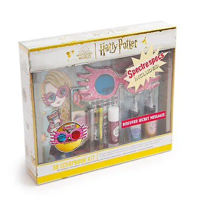 £9.99 • Buy Luna Lovegood Harry Potter 3D Scrapbook Kit Childrens Craft Set Wizarding World