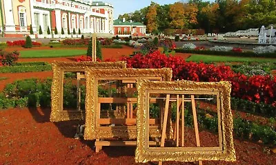 $124 • Buy Baroque Rococo  Deep Core Gilded Ornate Frame  Barbizon  Victorian For Painting