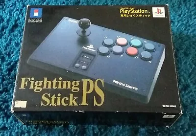 Hori Fighting Stick Arcade Joystick Ps1/ps2 Playststion 1/2 • £150