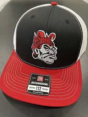 Sdsu San Diego State Retro Vintage Throwback Monty Aztecs Black Red White Hat • $20.16