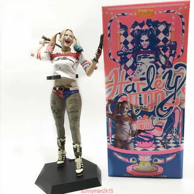 £54.99 • Buy CRAZY TOYS 1:6 Scale Harley Quinn Collectible Figure Statue 11  SUICIDES SQUAD