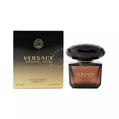 Versace Crystal Noir Eau De Parfum 3.0 Oz / 90 Ml For Women • $64.99