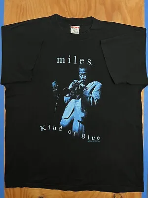 Vintage 1994 Miles Davis Kind Of Blue Shirt Size XL Gear Inc Q-Tees • $175