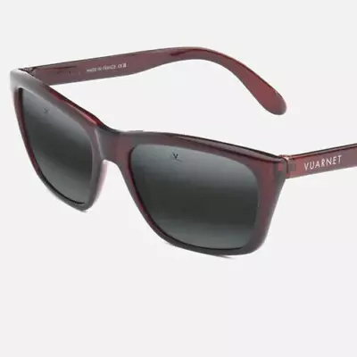 Vuarnet Sunglasses VL000600231136 VL0006 LEGEND 06 Burgandy + Greylynx Mineral • $222.95