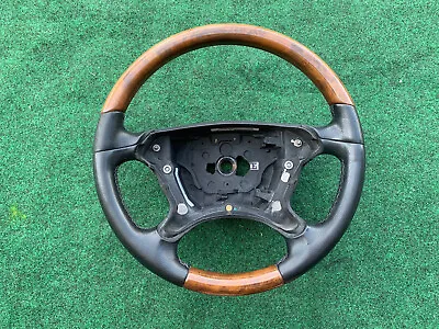 🛑 2005 2006 2007 2008 Mercedes R171 SLK350 SLK280 Drivers Wheel Wood OEM • $220