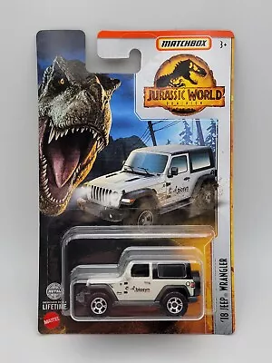 2022 Matchbox Jurassic World Dominion '18 Jeep Wrangler • $3