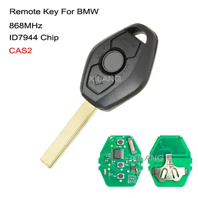 Remote Key CAS2 868MHz ID7944 Chip For BMW 3 5 7 Series E46 E60 E83 E53 E36 E38 • $12.92