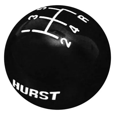 Hurst Shifters  3/8 -16 Manual Shift Knob 5 Speed Pattern Kit Black Universal • $52.40