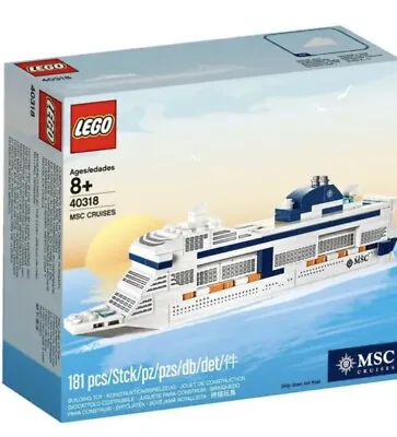 LEGO Promotional MSC Cruises (40318) BRAND NEW Sealed. Hard To Find! Rare • $60
