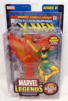 2004 ToyBiz Marvel Legends Series VI X-Men Phoenix 6  Figure New Sealed • $29.99