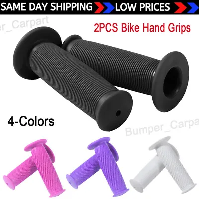 Pair Rubber Handlebar For BMX MTB Bike Grips Cruiser Mountain Scooter Bicycle US • $3.12