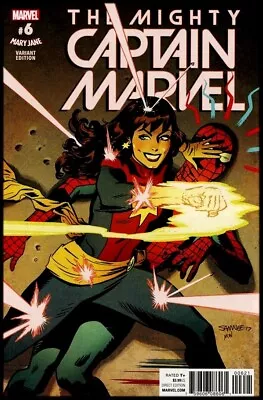 Mighty Captain Marvel #6 (of 9) Mary Jane Variant 2017 Marvel Nm Comic Book 1 • $2.99