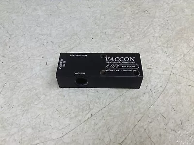 Vaccon VP80-200M Vacuum Pump Assembly FastVac VP80-200 (VV) • $99.99