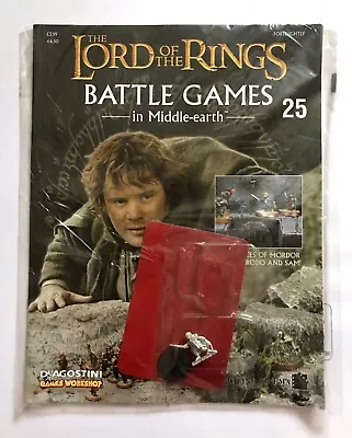 Lord Of The Rings Battle Games In Middle Earth Magazine Issue 25 With Figurine • £9.99